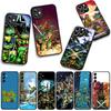 Cover N-Ninjas Cartoon T-Turtles Handyhülle für Samsung Galaxy S25 S24 S22 S23 FE Ultra Plus S7 Edge A56 A05 A06 A15 A16 A25 A55
