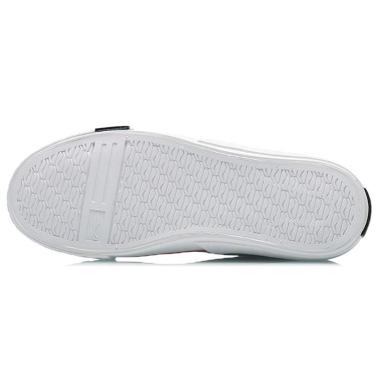 New LiNing Wave Canvas Hi Anti Slip Wear Resistant Lightweight Breathable High Top Skateboard Shoes Women's Cloud Rain Gray AECR008-2