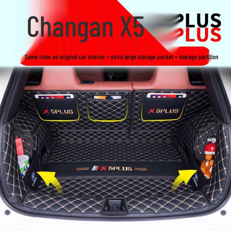 Compatible Trunk Mat for 26 Changan Second-Gen X5Plus Models - Custom Interior Tail Box Mat