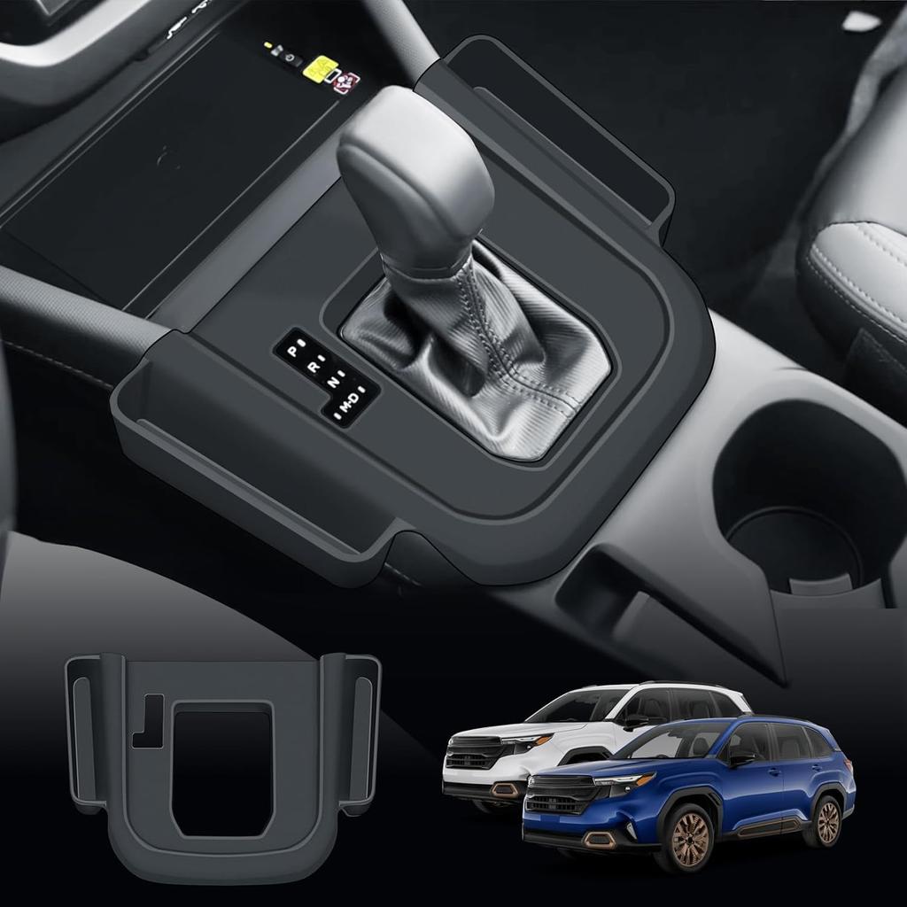 BIBIBO for 2025 Subaru Forester Central Control Silicone Gear Shift Panel Trim Cover 2025 Subaru Forester Premium/Sport/Limited/Touring Gear Shift