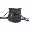 Punk Style Black Handmade Bracelets For Men Jewelry Accessories Gifts, Stylish Charming Men's Bracelets