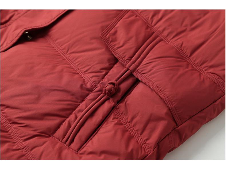 Women's High-End Mid-Length Loose Down Vest - Fashionable Plus Size for Autumn/Winter