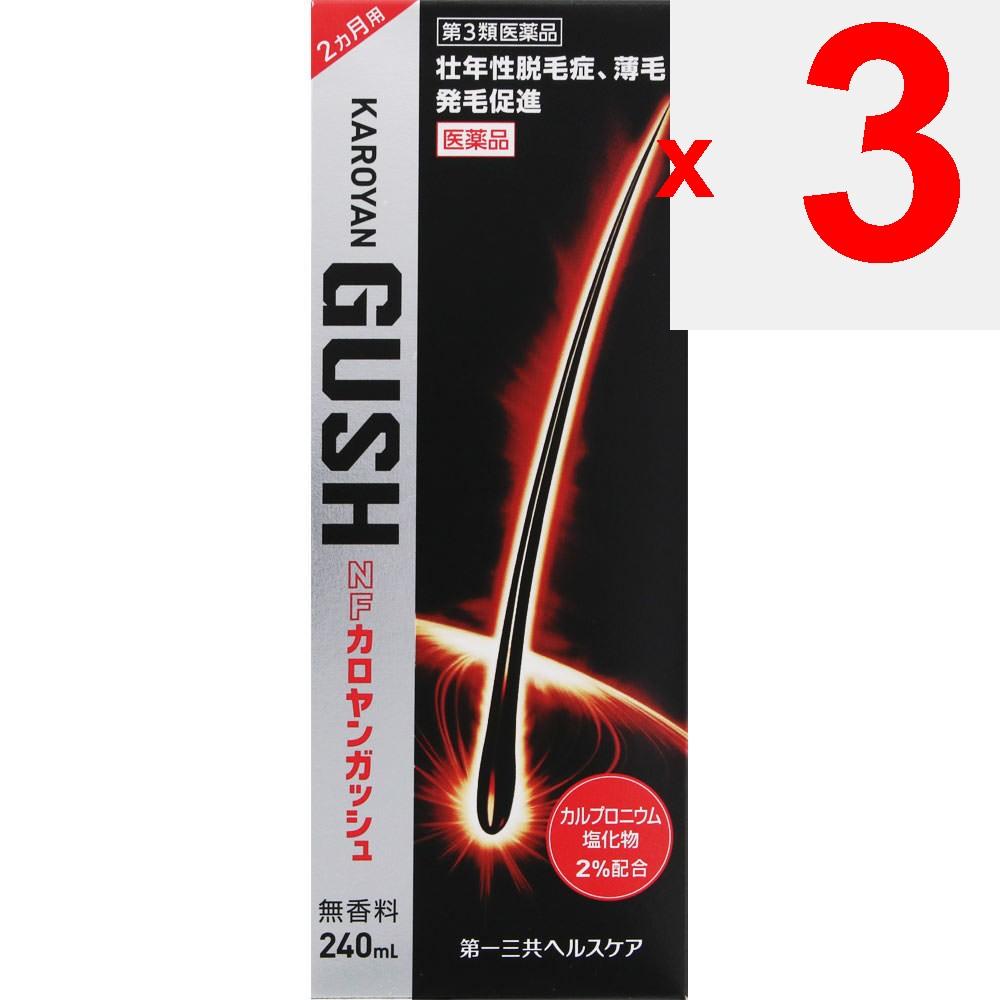 Daiichi Sankyo Healthcare Karoyan NF Gash 240ml General use Indications: - Androgenetic alopecia, alopecia areata, diffuse alopecia, pityriasis capiti