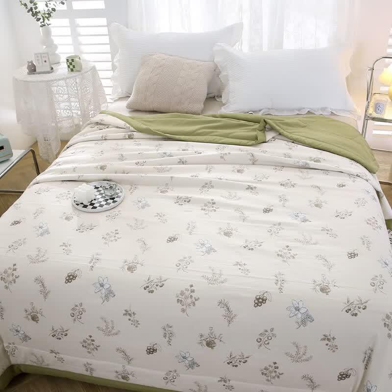 Antibacterial Washed Cotton Summer Quilt