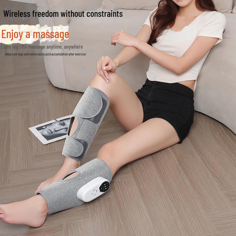 Electric Heated Calf & Leg Massager - Automatic Kneading Foot Massage Machine