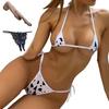 OLYOLY of Ultra Small Micro Extreme Little Sister Cosplay Large String Sexy Knee Included Cow [Set 4] Bikini, Underwear, Size, Brazilian, Panties,