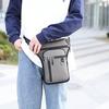 Men Fanny Pack Adjustable Leg Side Bag with Multiple Pockets Large Capacity Waist Pouch for Motorcycle Cycling Traveling