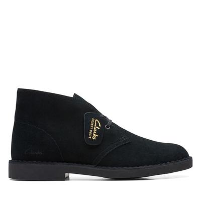 Clarks Desert Bt Evo Boots Daim Black
