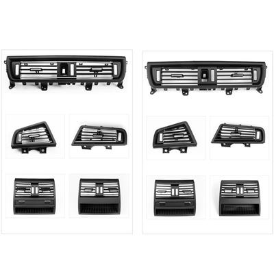 Panneau de grille de sortie d'air conditionné noir Panneau d'aérateur Remplacement Convient pour les pièces de la Série 5 F10 F11 F18