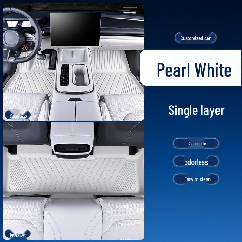Waterproof TPE Car Floor Mats for Guojin Junxing 2022-2025 Interior Modification