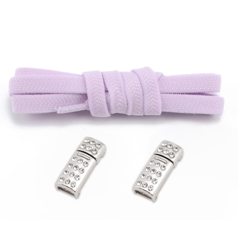 Nuovi Laccetti Magnetici a Chiusura a Diamante senza lacci Bambini Adulti Laccetti Elastici Scarpe da Ginnastica 8mm Scarpe Basse Senza Laccio Accessori per Scarpe