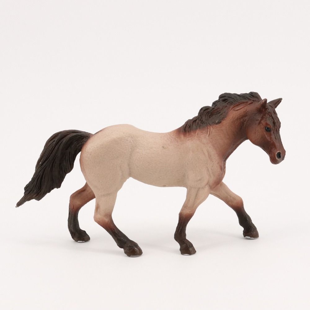 PVC Figurines Horse Animal Model Wild Steed Wild Life Horse Model Early Educational