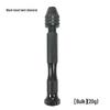 13-Piece Titanium-Plated Twist Drill Bit Set for Wood and Plastic Drilling