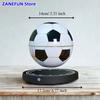 Magnetic Floating Football Globe for Soccer Ball Magnetic Levitating LED Night Light Floating Novelty Night Light Christmas Gift