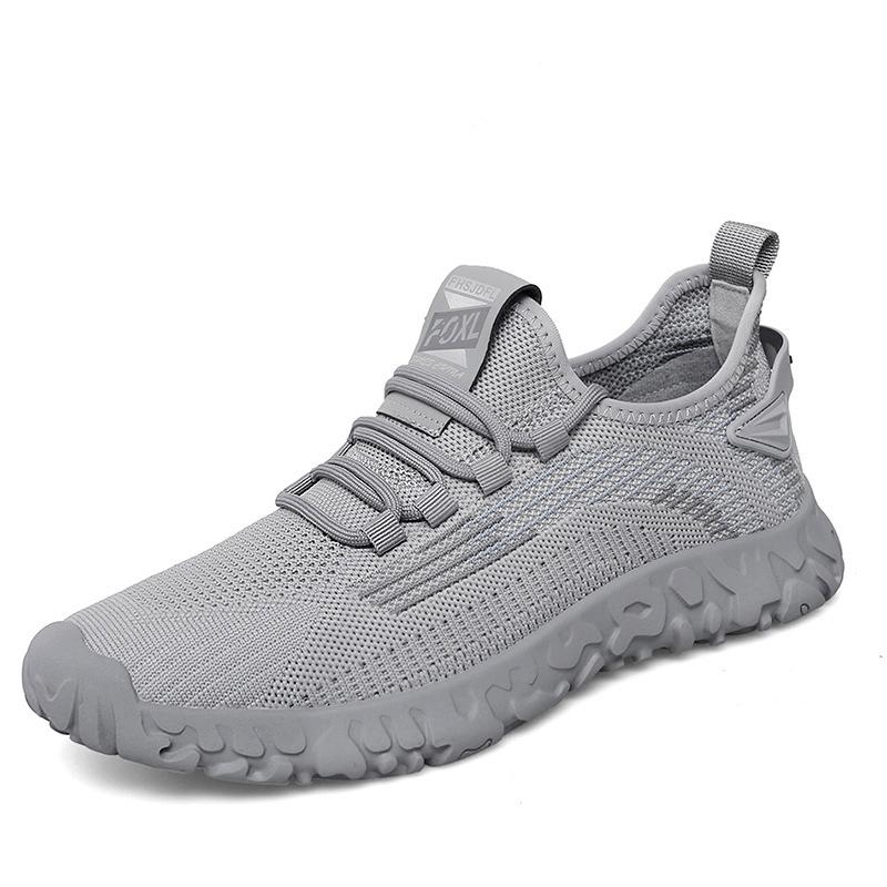 

Men s Casual Shoes, Sports Shoes, Autumn Breathable Running Shoes, Fly-Woven Mesh Men s Shoes, Hollow Travel Shoes 44