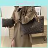 Large Bag Womens Capacity Shoulder Casual And Minimalist Classic Tote Spacious Womens Commuting Tote Trendy Shoulder Bag