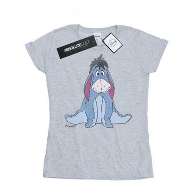 Womens/Ladies Winnie The Pooh Classic Eeyore Cotton T-Shirt