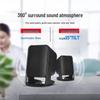 Newsmy Wired Mini USB Laptop Speaker BT72 CN Plug (adapter Included)