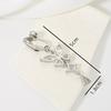 Clip On Belly Button Ring Butterfly Shape Copper Zircon Fake Belly Piercing Umbilical Navel Body Jewelry Trendy Fashion