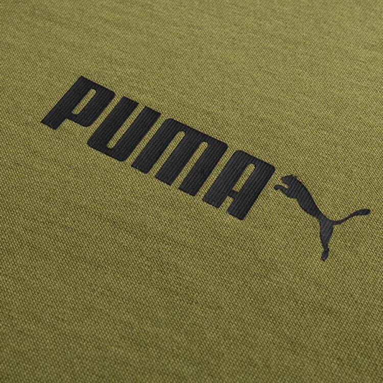 New PUMA T Shirts Men's Olive Green 691340-33