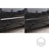 Real Carbon Fiber Car Accessories Door Strips Cover Soft Sticker For Toyota Camry 6th Gen XV40 2006 2007 2008 2009 2010 2011