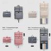 Travel Organizer Bag With Multiple Compartments For Lingerie And Clothing Storage In Bedroom