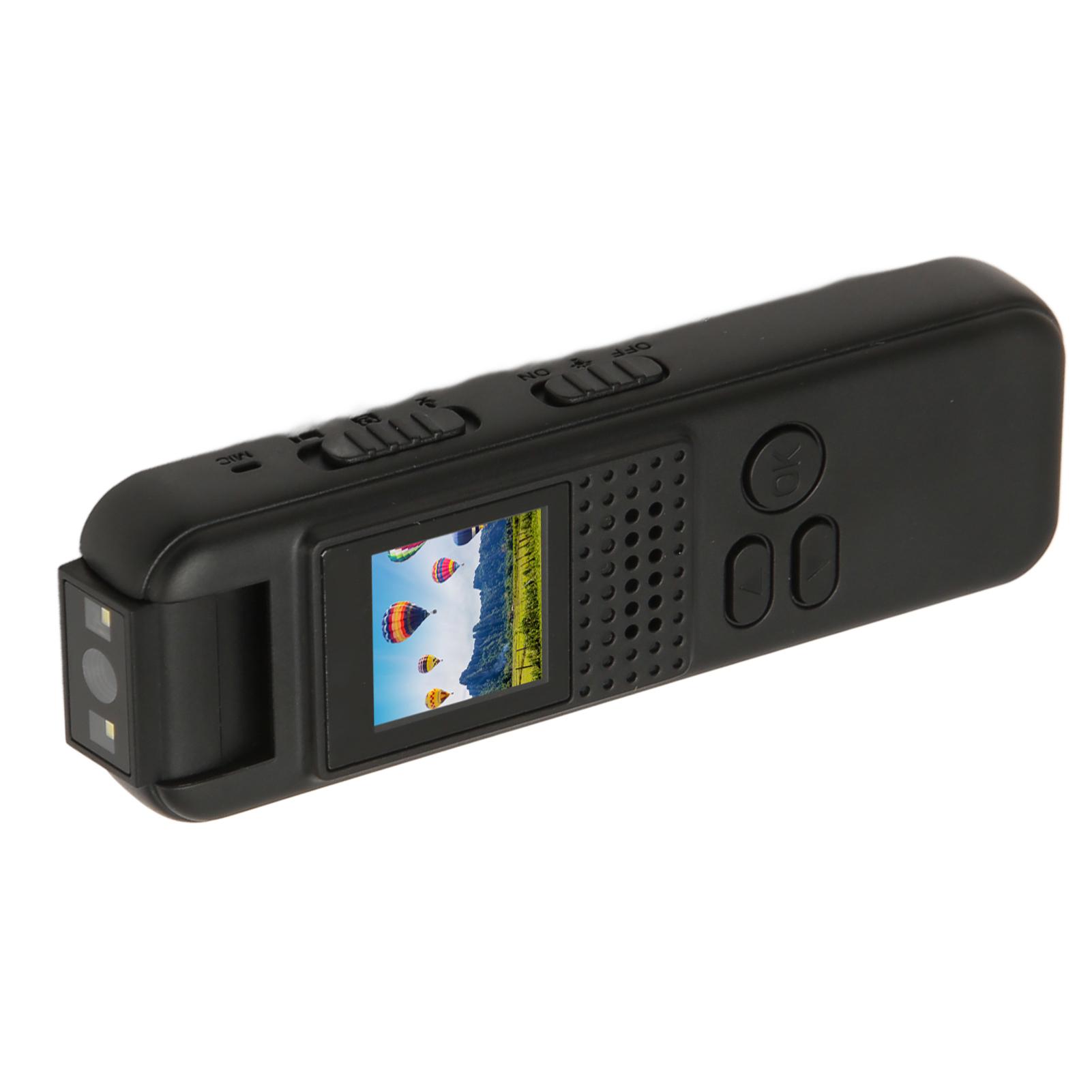 

Body Worn Camera Full HD 1080P Magnetic Adsorption Mini Video Recorder with Night Vision Fill Light