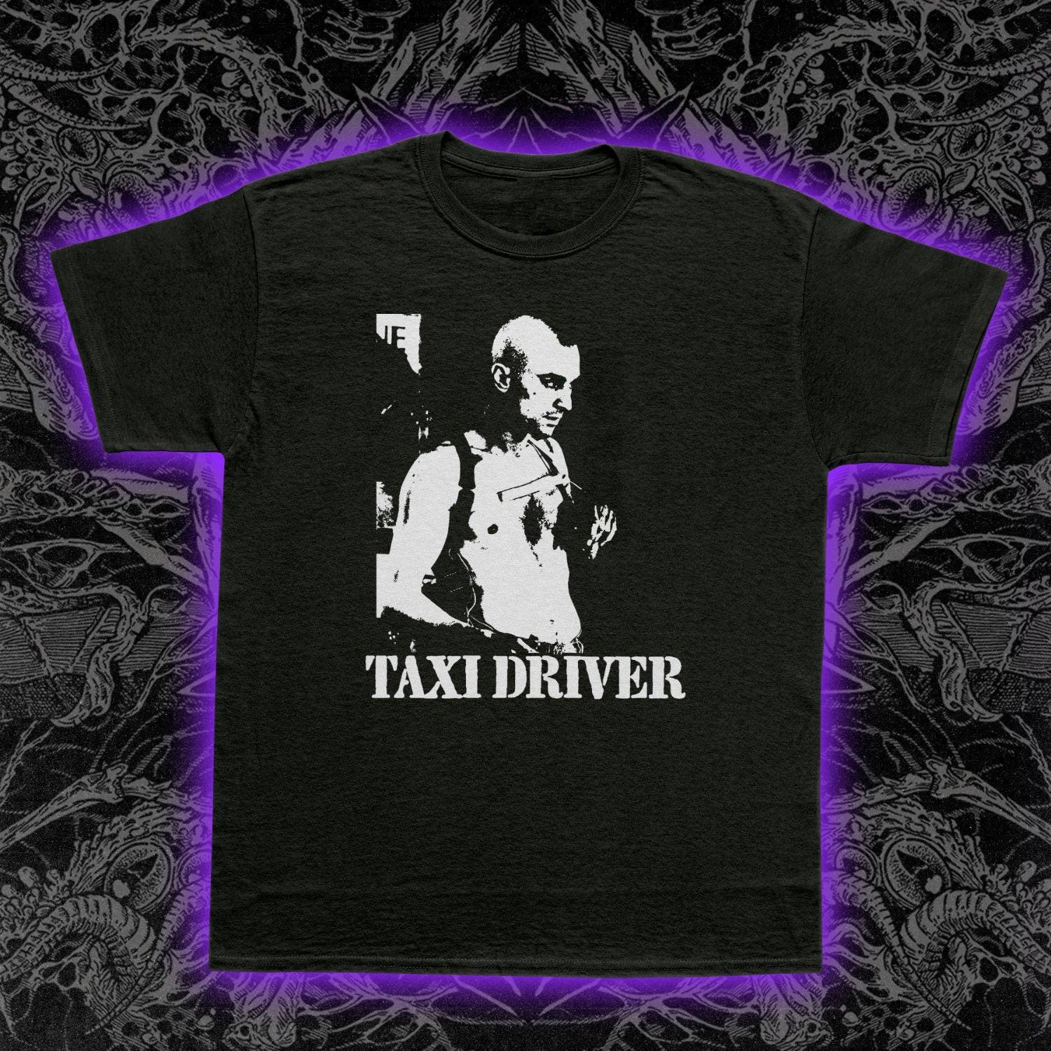 Taxi Driver T-Shirt Mens Womens Tees Top Robert De Niro Travis Bickle You Talking to Me? Cult Film Te XL
