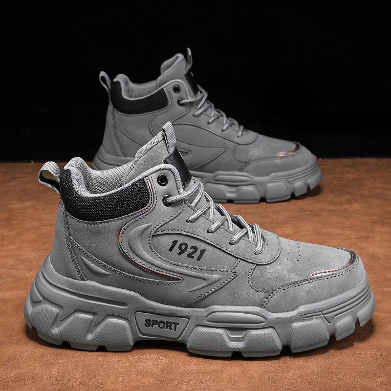 2025 Autumn and Winter New Men's Shoes Martin Boots Versatile Casual Shoes Men's Niche Original Trend Fashion Tooling Men's Boots