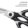 Stainless Steel Multifunctional Kitchen Scissors for Meat, Fish, and Poultry