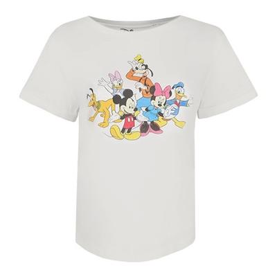 Womens/Ladies Mickey Minnie & The Gang T-Shirt