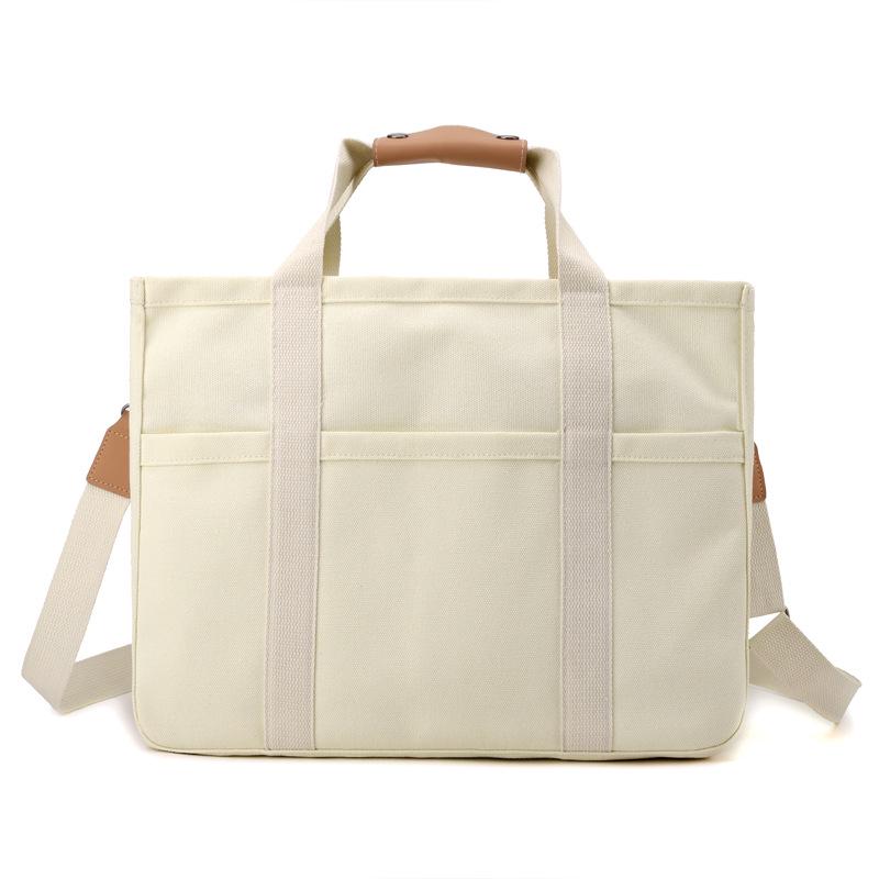 Borsa Mamma in Tela Multi-scomparto: Grande Capacità, Portatile, Opzioni a Spalla e a Tracolla per Essenziali per Mamma e Bambino.