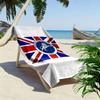 Millwall Football Club Beach Towel, Large Soft Quick Dry Towel for Beach Camping Swimming
