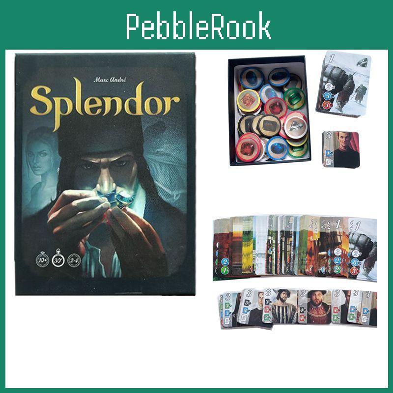 Splendor Board Game Full English Mini Version Luxurious Party Family Playing Cards