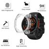 Garmin Fenix 8 47mm Compatible Case - Hard Protective Case Transparent Tempered Glass Screen Phonillico®