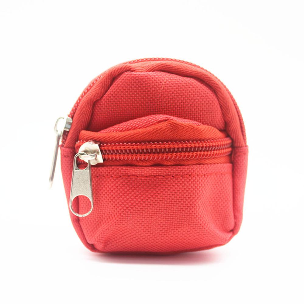 Mini Rugzak Schattige Portemonnee Tas Creatieve Micro Huis Decoratie Rugzak Poppen Accessoires Kinderen Cadeau Tas Bedeltje