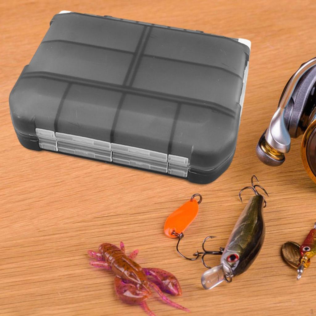 Fishing Tackle Box Accessories Adjustable Compartment with Removable Dividers Lures