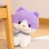 23cm  A Kitten with A Scarf Plush Toys Stuffed Animals Pillow Cat Doll Girlfriend Birthday Gifts