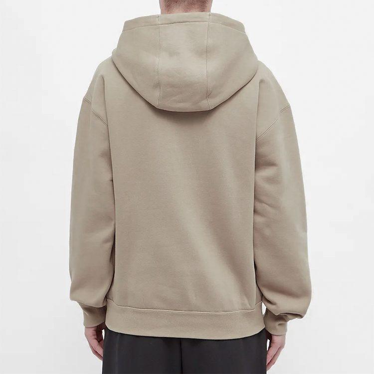 Nike Sweatshirts Men's Khaki Hooded Moderate Regular CD6393-247