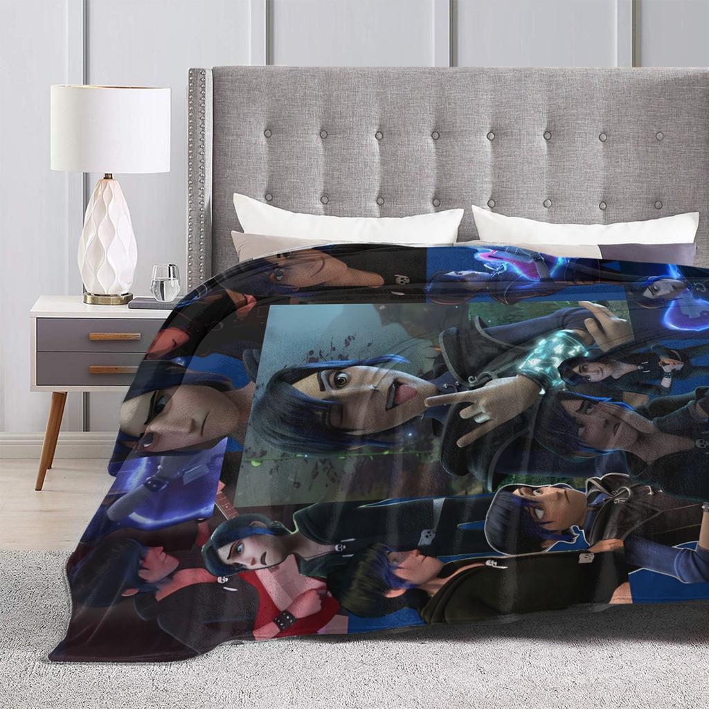 Trollhunters Tales Of Arcadia Blanket Quality Soft Warm Bedding Throws Winter Travel Couch Chair Sofa Bed Graphic Bedspread