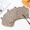 2pcs Checkered Thickened Fabric Heat-Resistant Mats, Square Insulating Pads for Kitchen, Living Room, Cup Coasters, Table Mats