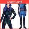 Exquisites Descendants 3 Evie Cosplay-Kostüm Jumpsuit für Erwachsene und Kinder Perfekt für Halloween