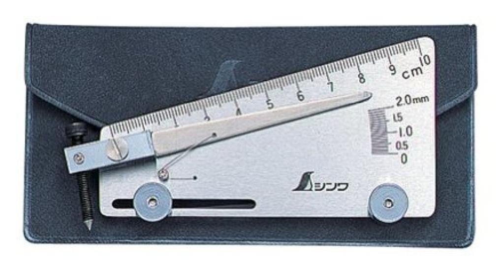 

Shinwa Sokutei Undercut Gauge 58695
