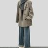 Women's Stylish Petite Wool Coat - 2025 Autumn/Winter Short Woolen Suit Style