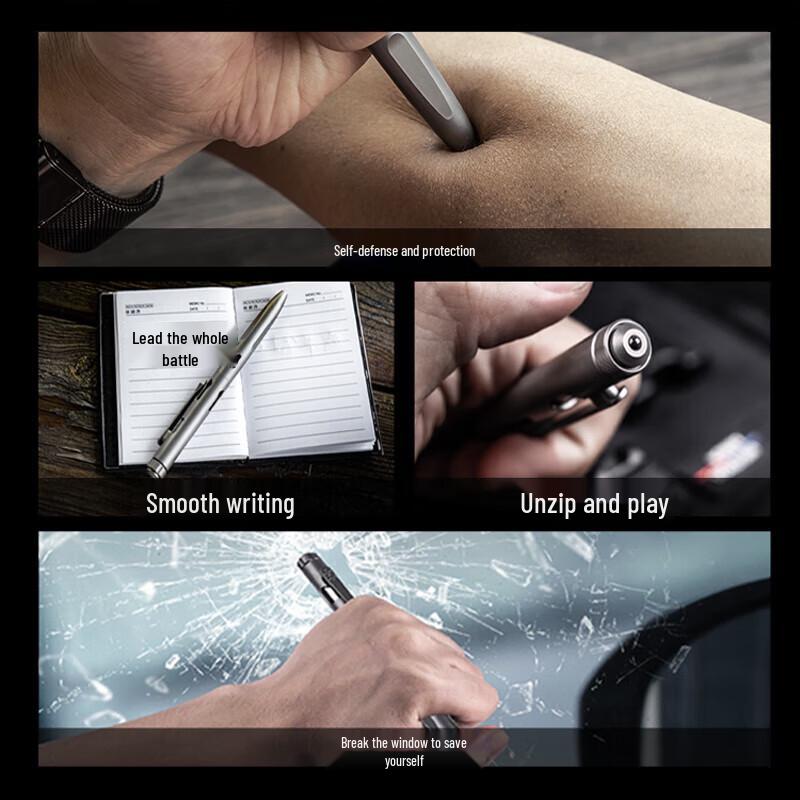 Тактический титановый ручка-фонарь Nitecore NP11 TI