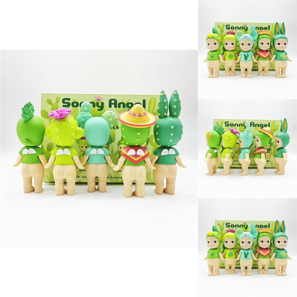 Fun Plant Series Cactus Angel Figurines Blind Box Toys For Creative Cake And Party Decor
