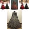 Stunning Victorian Style Party Dress For Women In Multiple Vibrant Colors