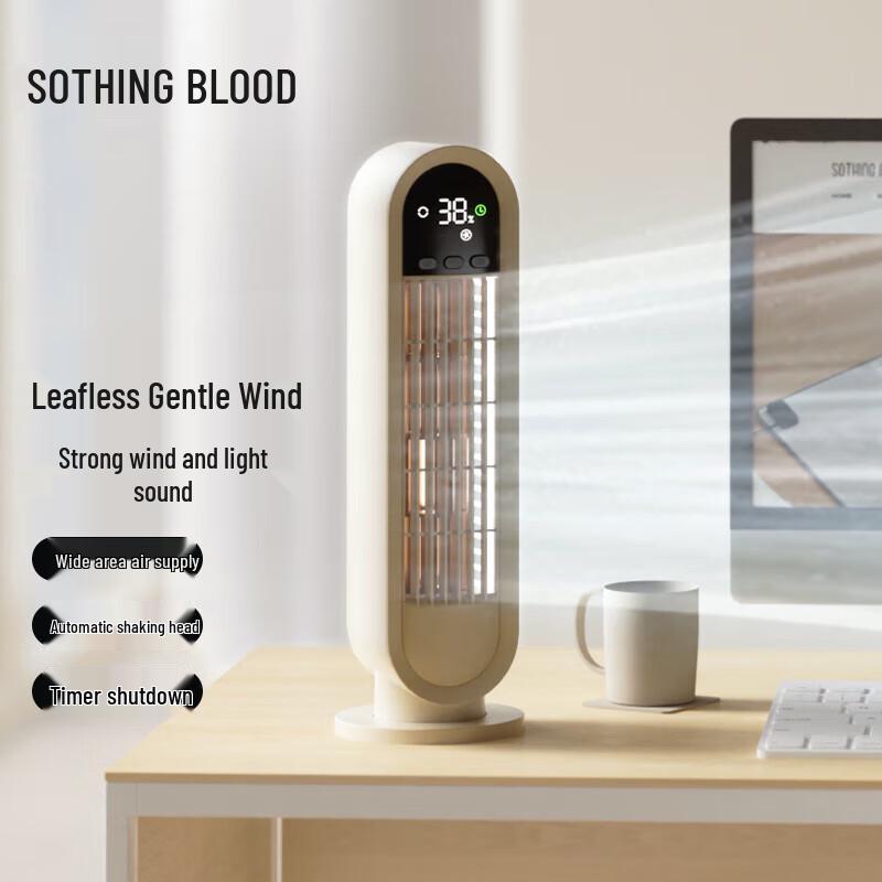 SOTHING Mini Oscillating Desktop Tower Fan