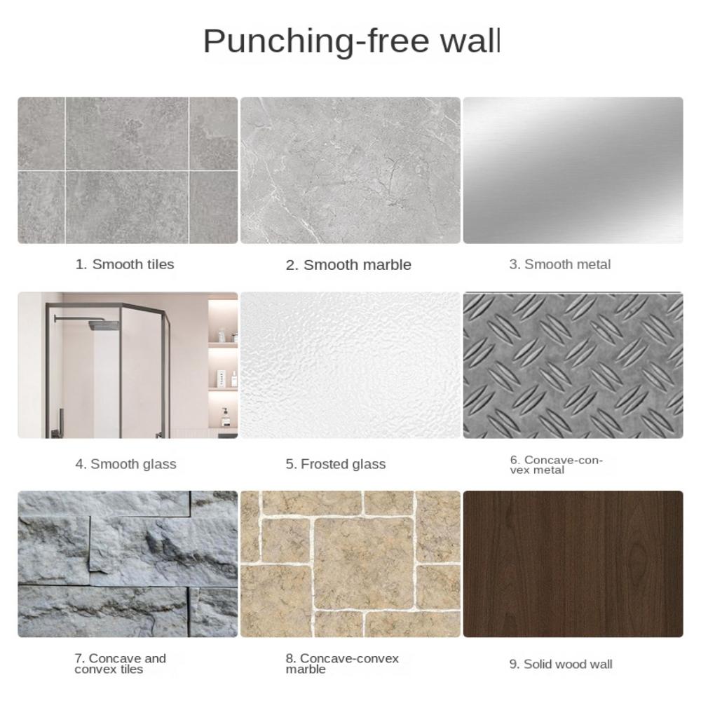 Save Space Towel Ring Hangers Wall Mounted Hand Towel Ring Modern Punch Free Towel Ring  Bathroom