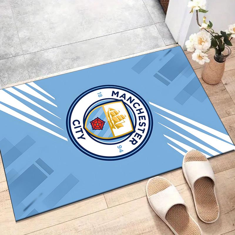 1pc Football Team Design Printed Area Rug Carpet for Bedroom Living Room Home Decor Rugs Mat Non Slip Mat Rug for Bedside